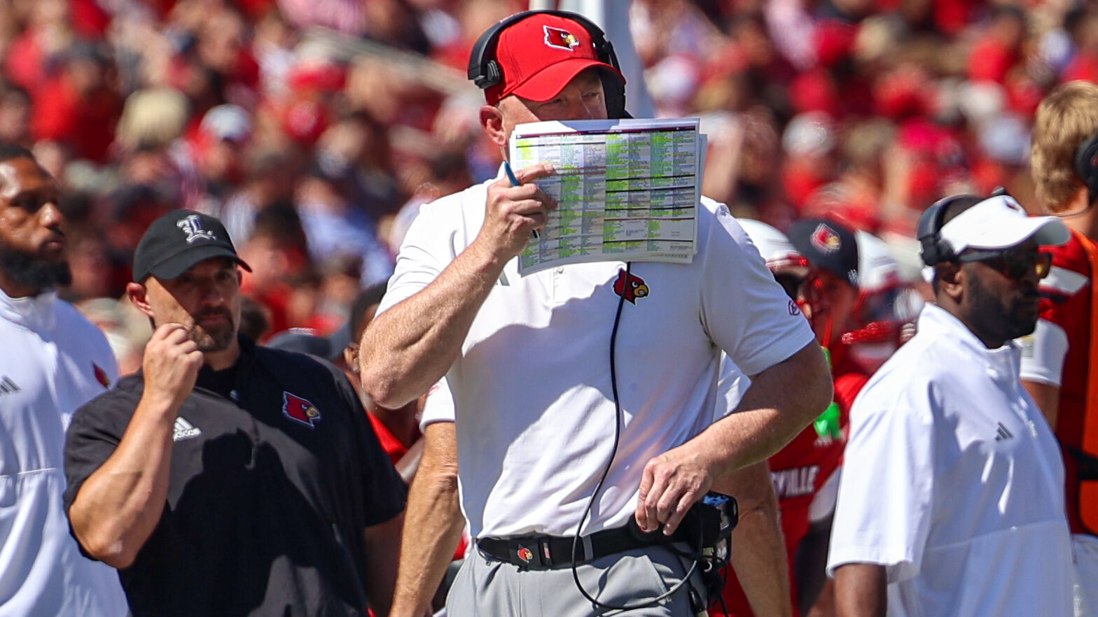 Flags, flukes and free yards: Brohm shifts Louisville’s focus to fixes before James Madison